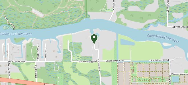 Map showing Altamont Farms at 1750 Sunset Trail, Alva, FL 33920
